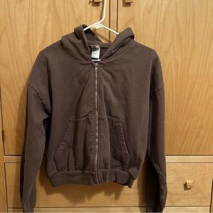 la apparel heavyweight zipup